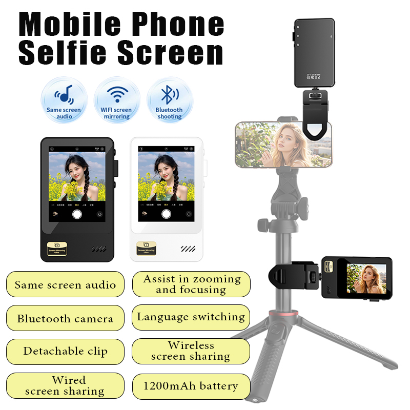 Photography Camera - Draadloze smartphone magnetische monitorschermen Apparaat X40i