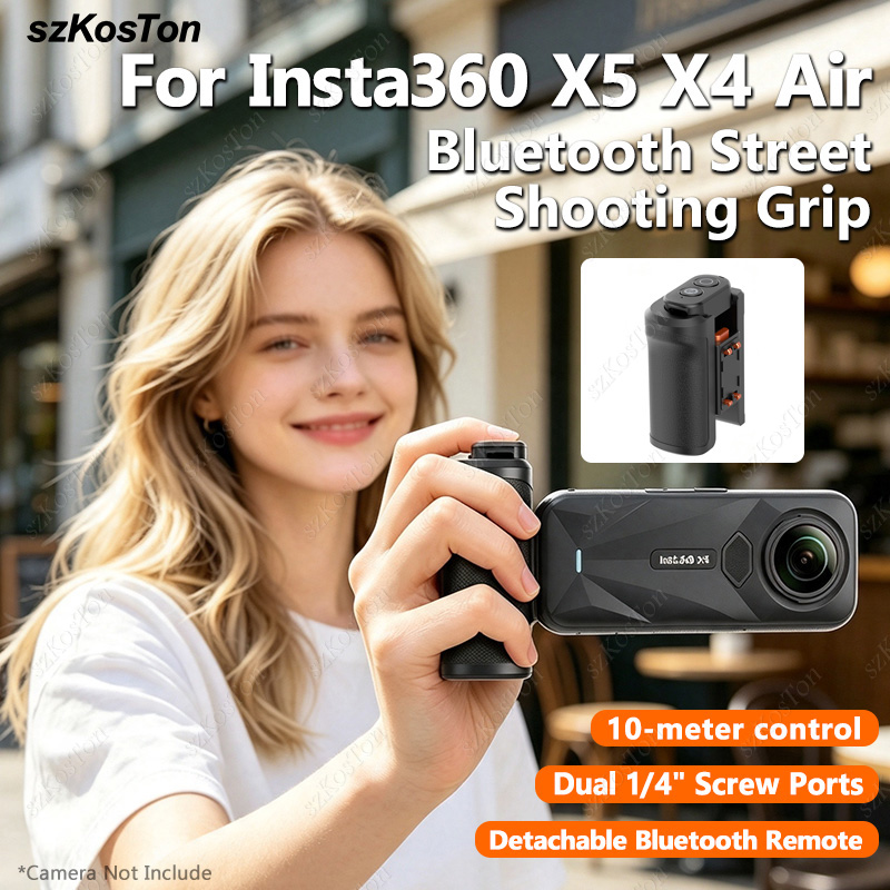 Photography Grip Insta360 X5 - Handgreep voor straatfotografie voor Insta360 X5/X4
