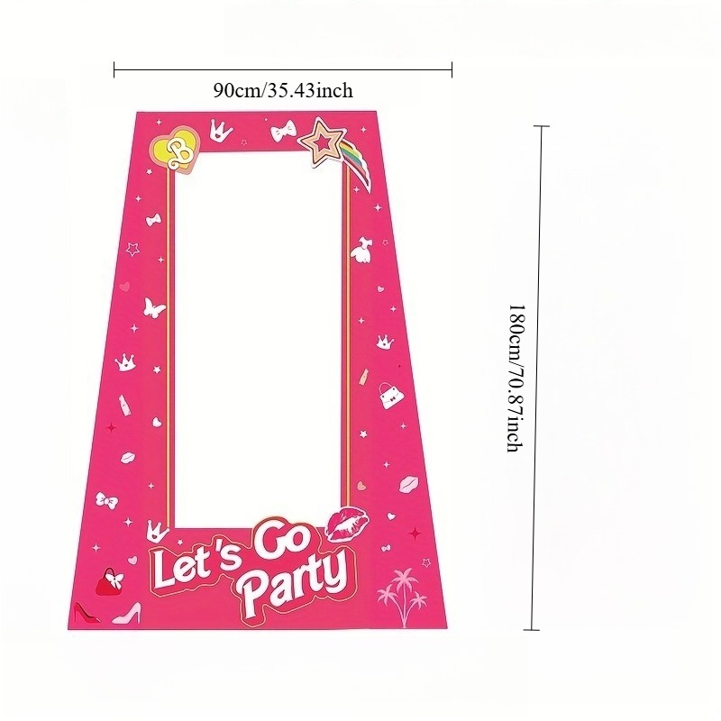 Photography Zone - 2D platte 1pc prinses feestfoto achtergronddoek