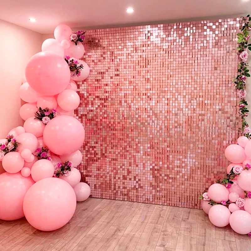 Photography Zone - 2M Folie Glitter Gordijn Shimmer Pailletten