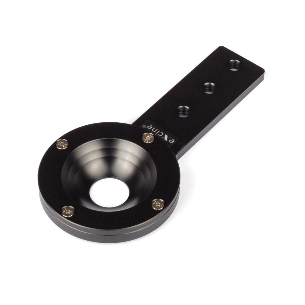 Camera Slider Rail - 75Mm Half Ball Type Kom Platte