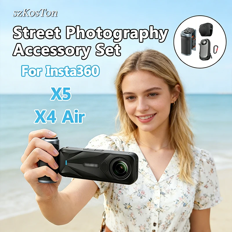 Photography Grip Insta360 X5 - Voor Insta360 X5 X4 Air Fotografie