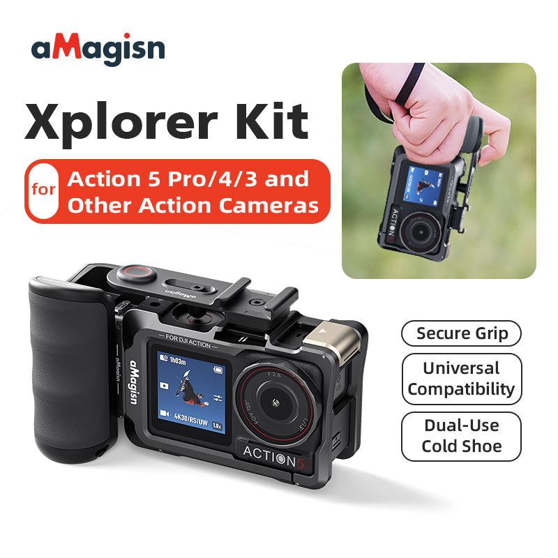 Photography Grip Insta360 X5 - Universele Fotografie Handgreep Voor Insta360 X5/X4Ace