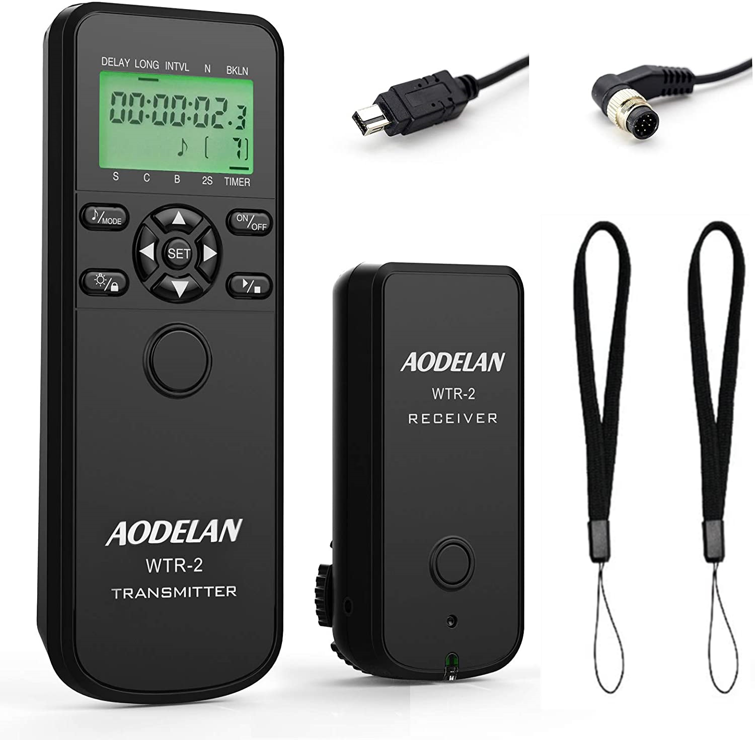 Nikon Camera D3500 - AODELAN Draadloze Camera Timer Afstandsbediening Ontspanknop