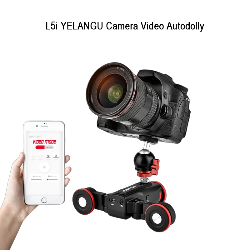 Camera Slider Rail - YELANGU L5 Gemotoriseerde Camera Slider Automatische