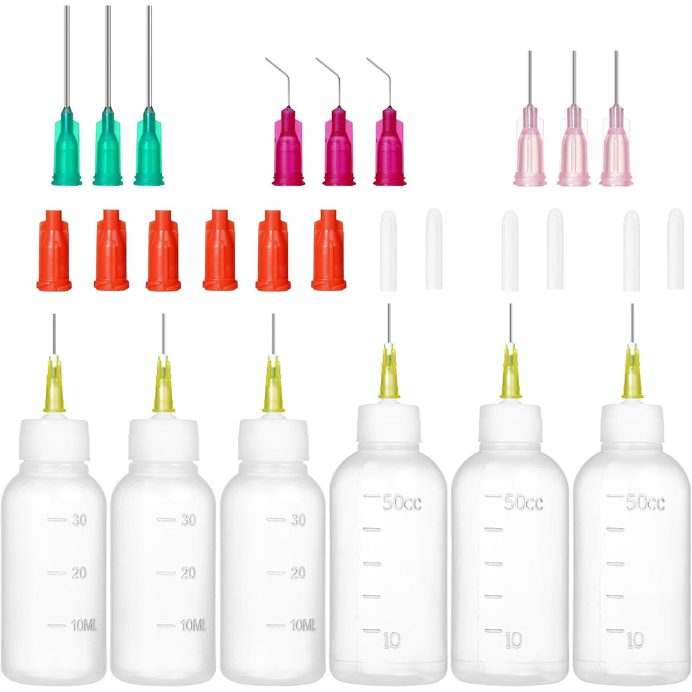 Photography Tips - Precisie flesjesset met naaldpunt, 6-pack (30ml