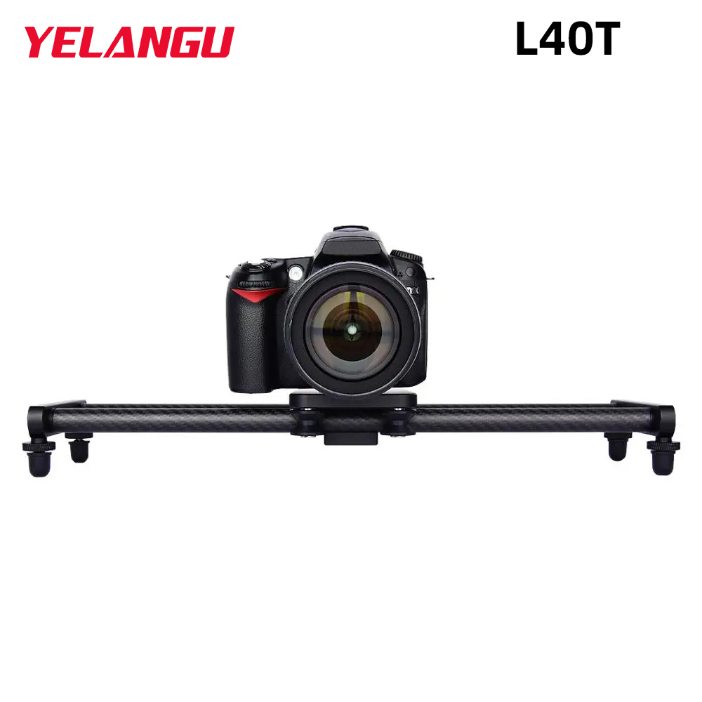 Camera Slider Rail - YELANGU 40CM Koolstofvezel Camera Track Slider