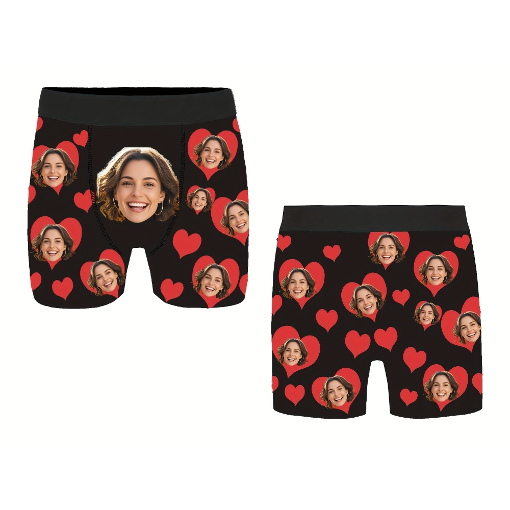 Photography Object - Aangepaste foto heren boxershorts, gepersonaliseerd ondergoed