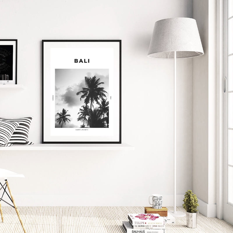 Bali Reizen Afdrukken Zwart Wi - Photography Bali recensie en prijs