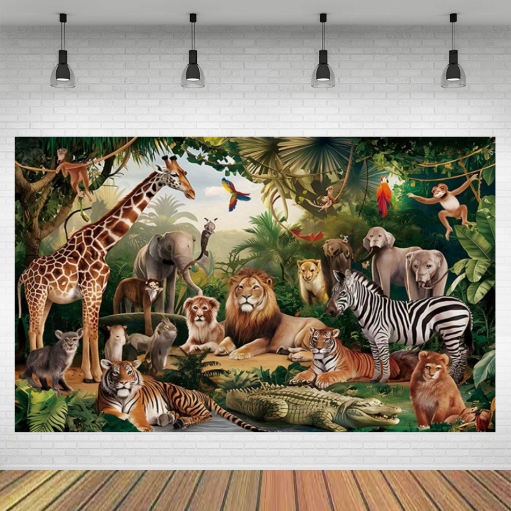Jungle Adventure Wildlife Them - Photography Zoo recensie en prijs