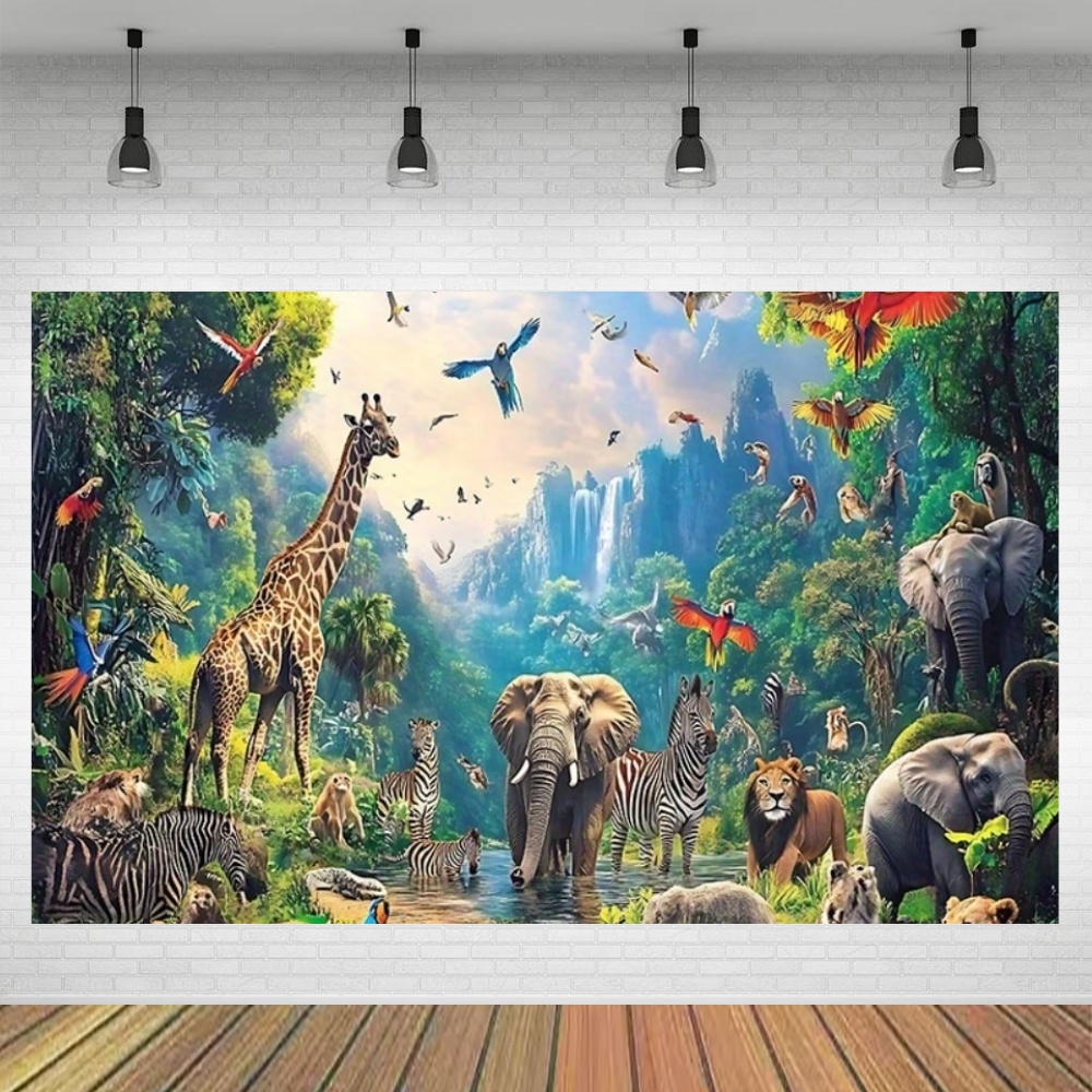 Jungle Adventure Wildlife Them - Photography Zoo recensie en prijs