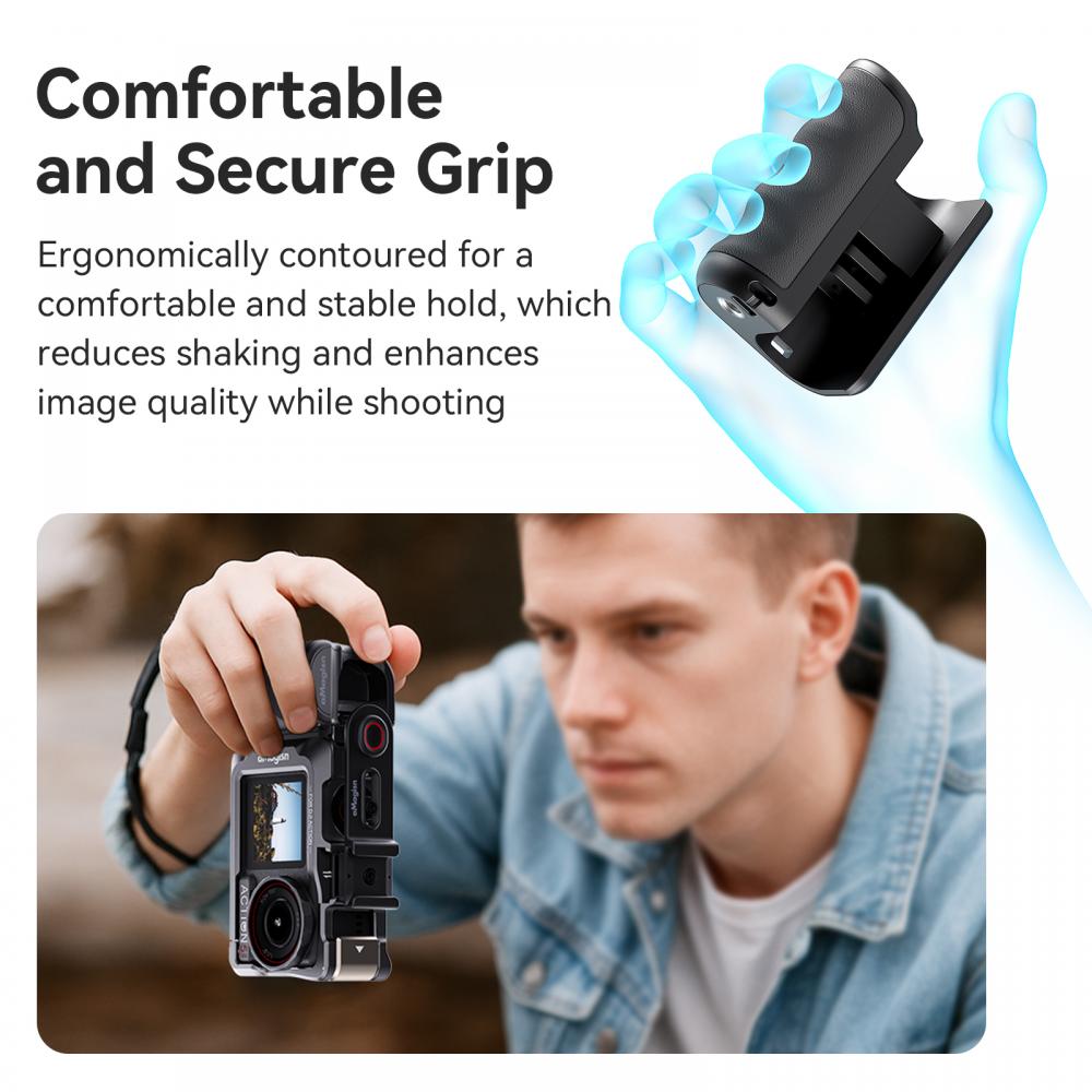 Street Photography Handgreep v - Photography Grip Insta360 X5 recensie en prijs