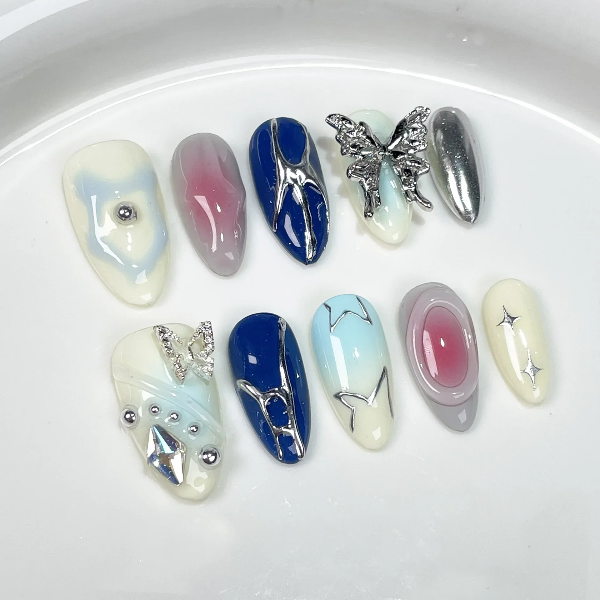 10Pc Hot Cool Druk op nagels D - Photography Tips recensie en prijs