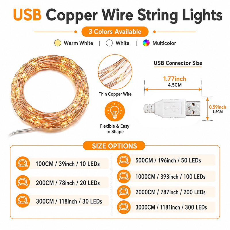 Constant aan USB-feestringverl - Photography Zone recensie en prijs