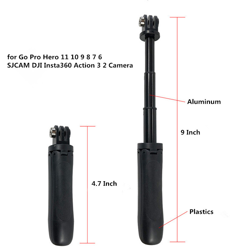 Mini Selfie Stick Shorty Stati - Photography Grip Insta360 X5 recensie en prijs