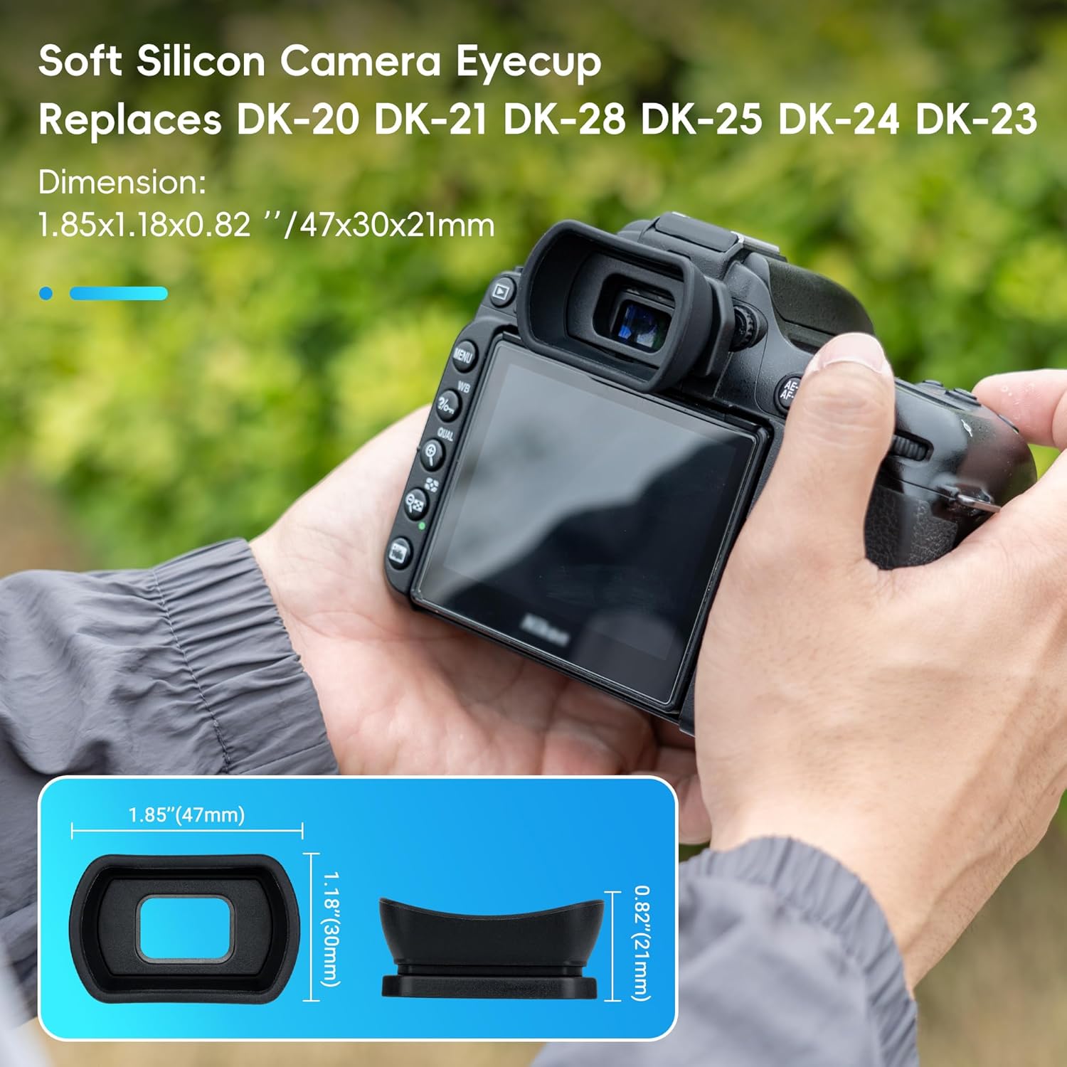 Camera Eyecup Oculair Zoeker V - Nikon Camera D3500 recensie en prijs
