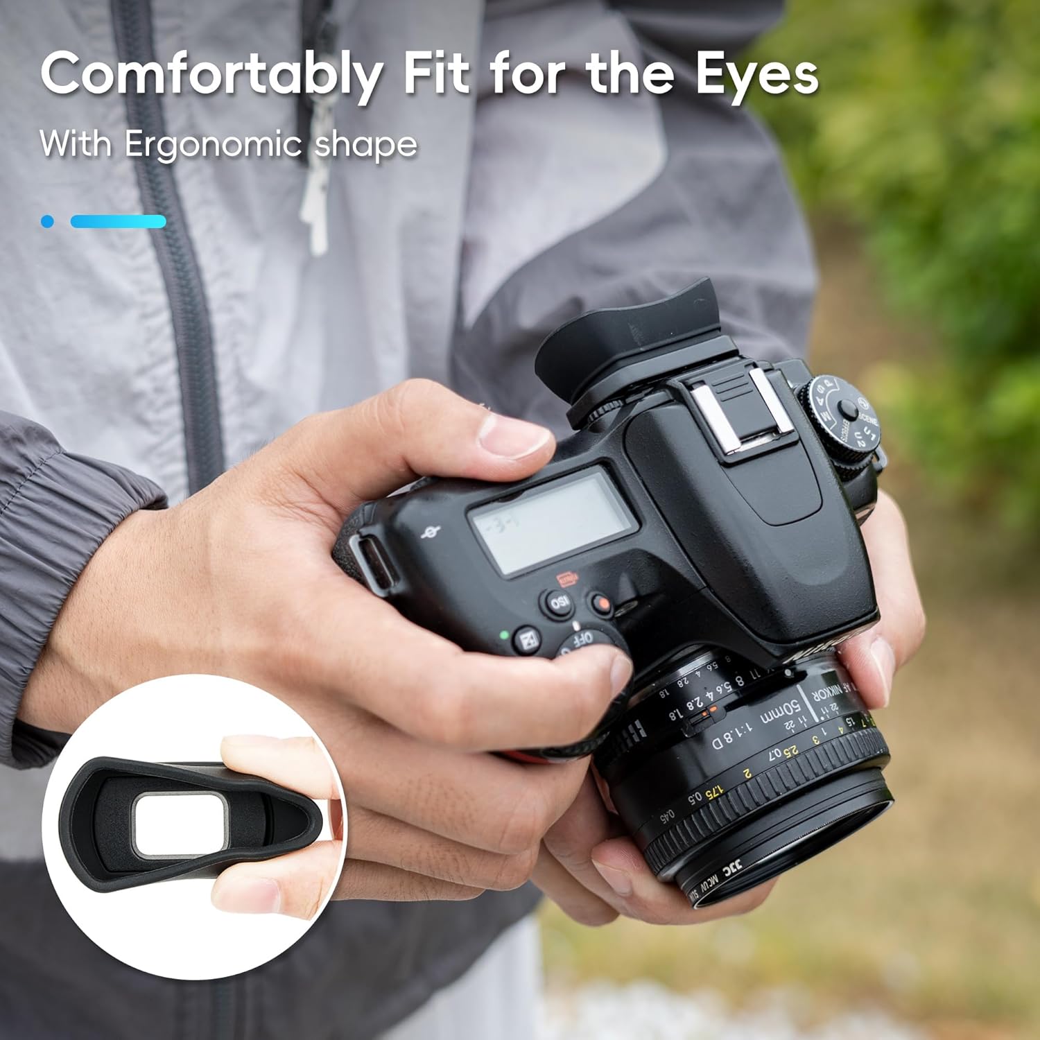 Camera Eyecup Oculair Zoeker V - Nikon Camera D3500 recensie en prijs
