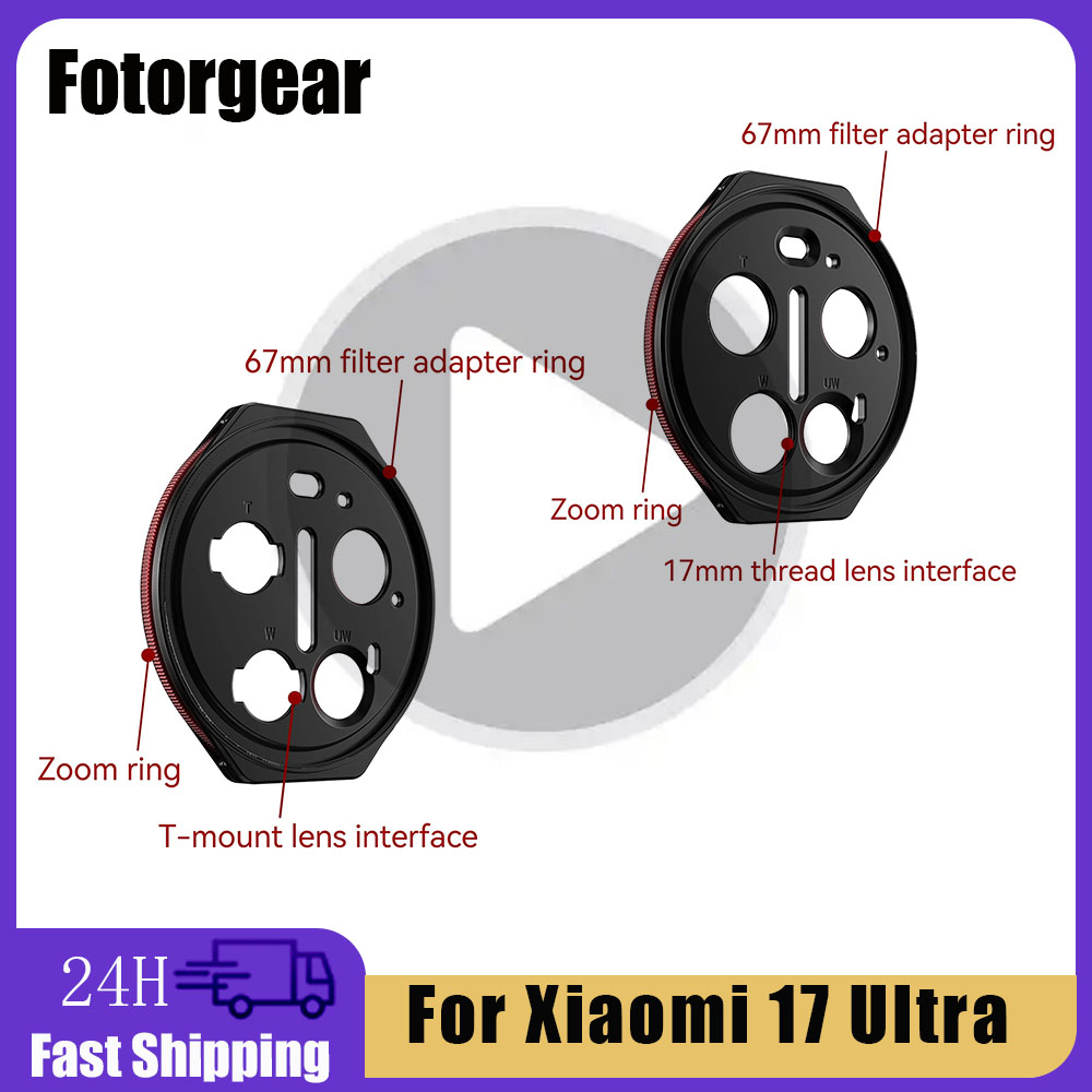 FOTORGEAR Zoom Adapter Ring co - Photography Kit Xiaomi 17 Ultra recensie en prijs
