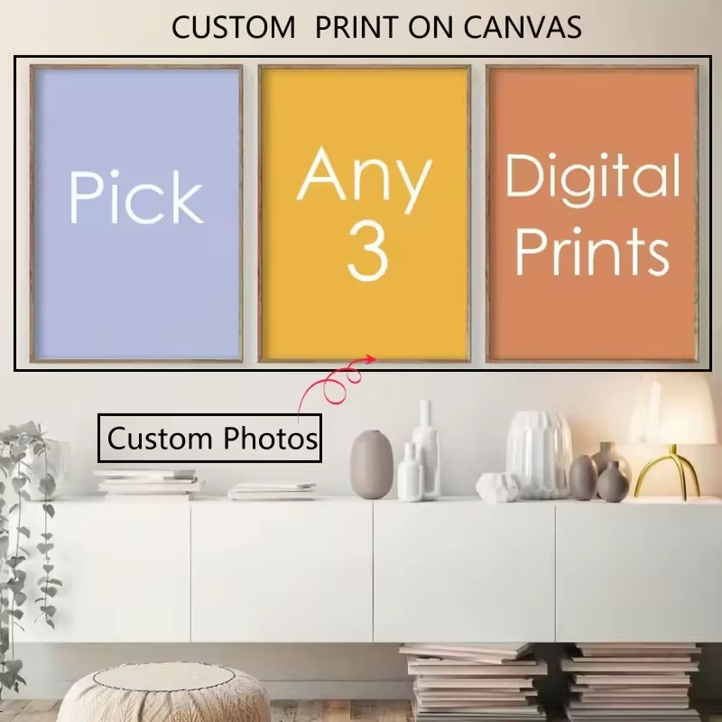 3 stuks ongekaderde canvas pos - Photography Object recensie en prijs