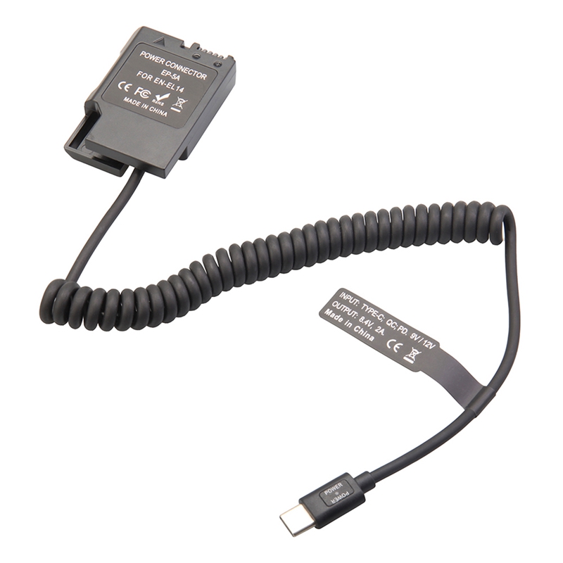 EL14 Dummy Koppeling Batterij  - Nikon Camera D3500 recensie en prijs