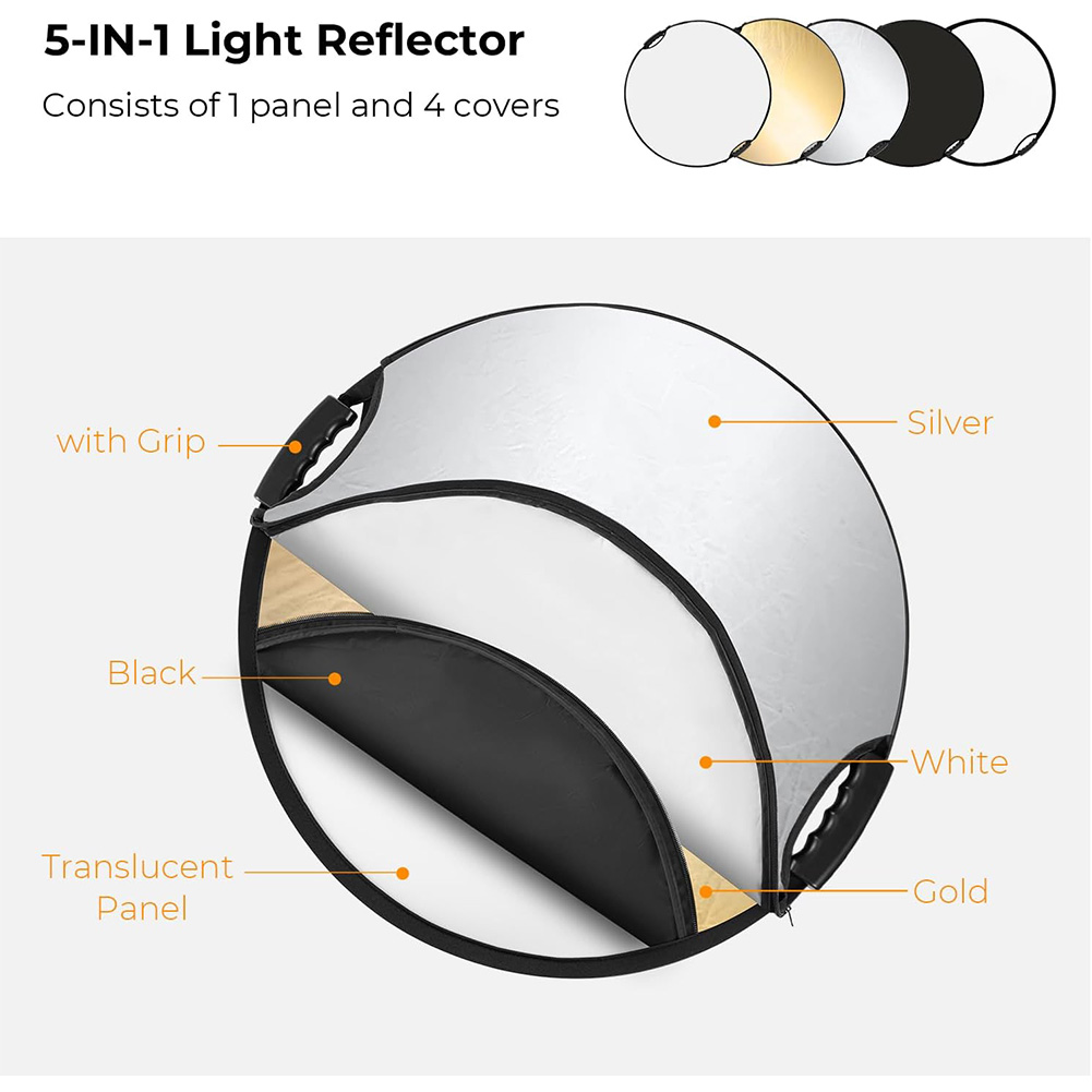 MYOBO Reflector Fotografie Opv - Photography Kit Pro recensie en prijs