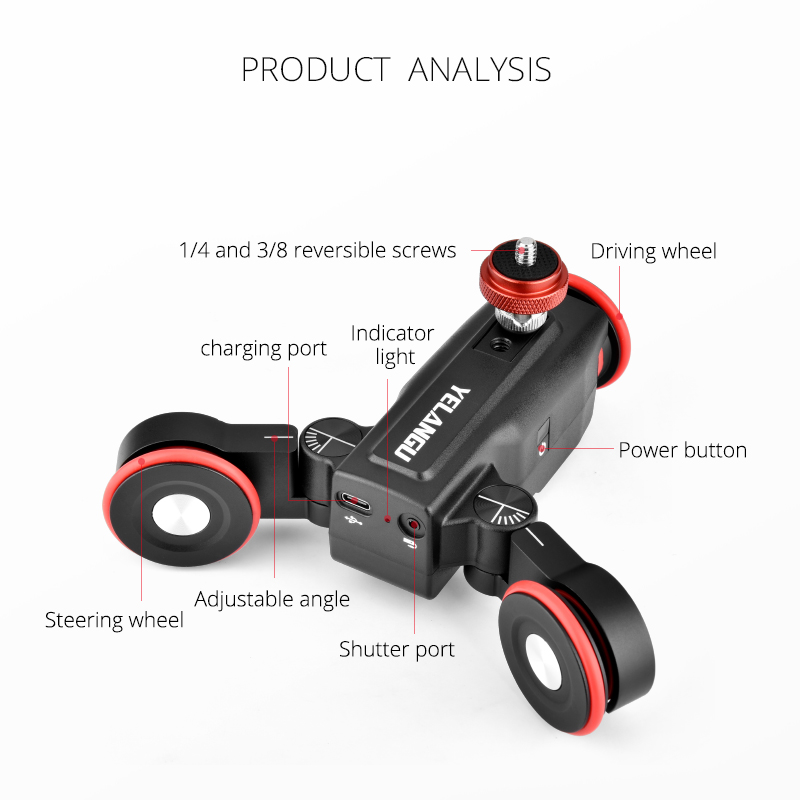 YELANGU L5 Gemotoriseerde Came - Camera Slider Rail recensie en prijs