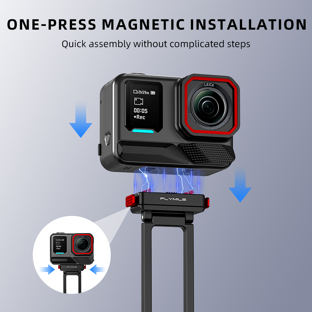 Flymile Magnetische Metalen St - Photography Grip Insta360 X5 recensie en prijs
