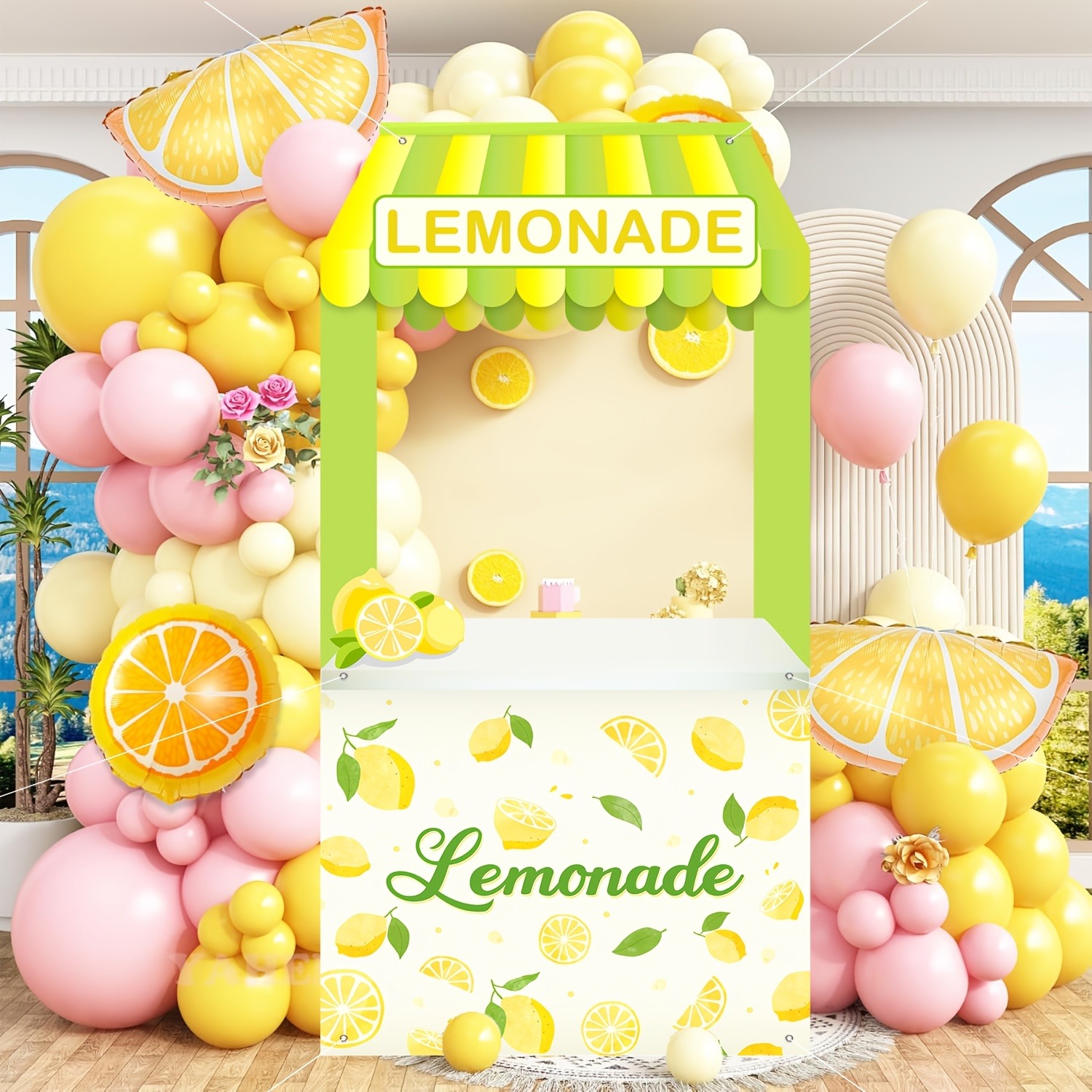 Zomer Lemonade Stand Achtergro - Photography Website recensie en prijs