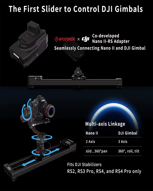IFOOTAGE Shark Slider Nano II- - Camera Slider Rail recensie en prijs