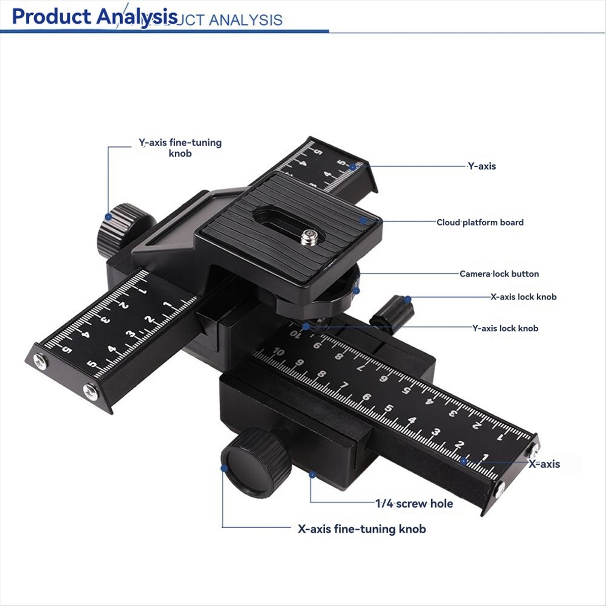 N05R 4-weg Macro Focus Rail Sl - Camera Slider Rail recensie en prijs
