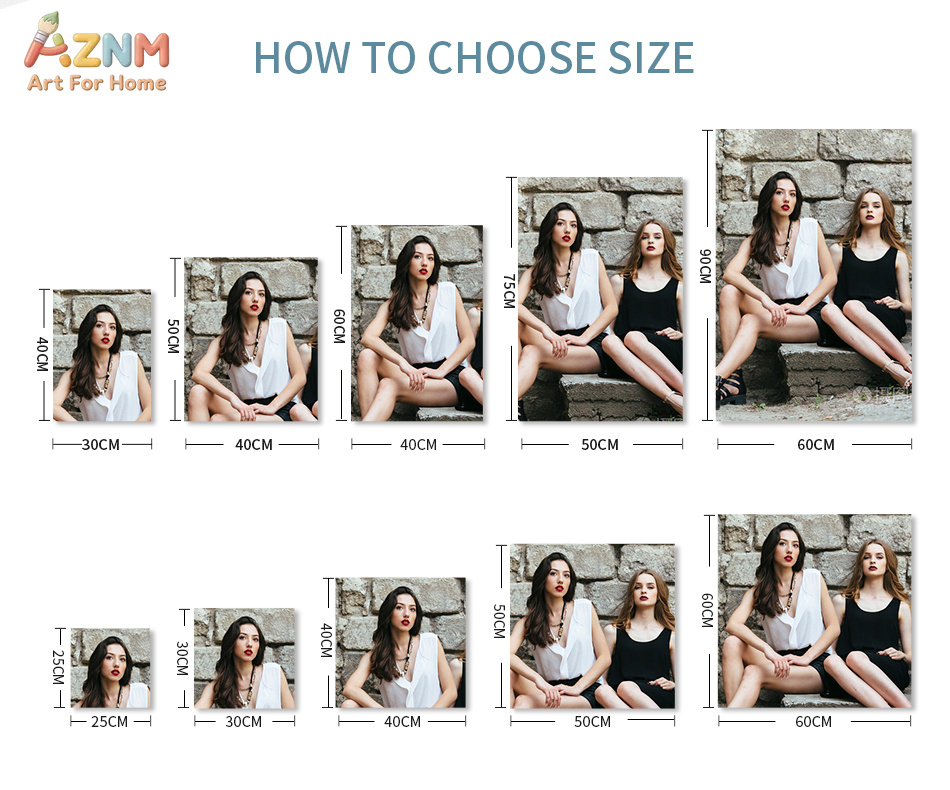 AZNM Spaanse canvas wanddecora - Photography Pose recensie en prijs
