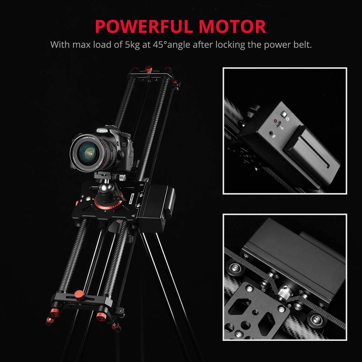 Professionele Elektrische Came - Camera Slider Rail recensie en prijs