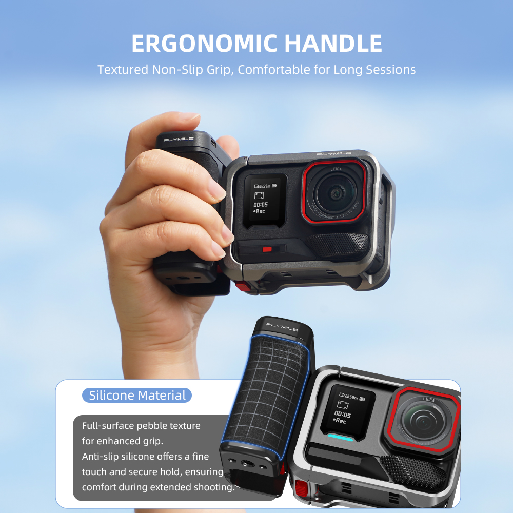 Flymile 50M Bluetooth Grip Han - Photography Grip Insta360 X5 recensie en prijs
