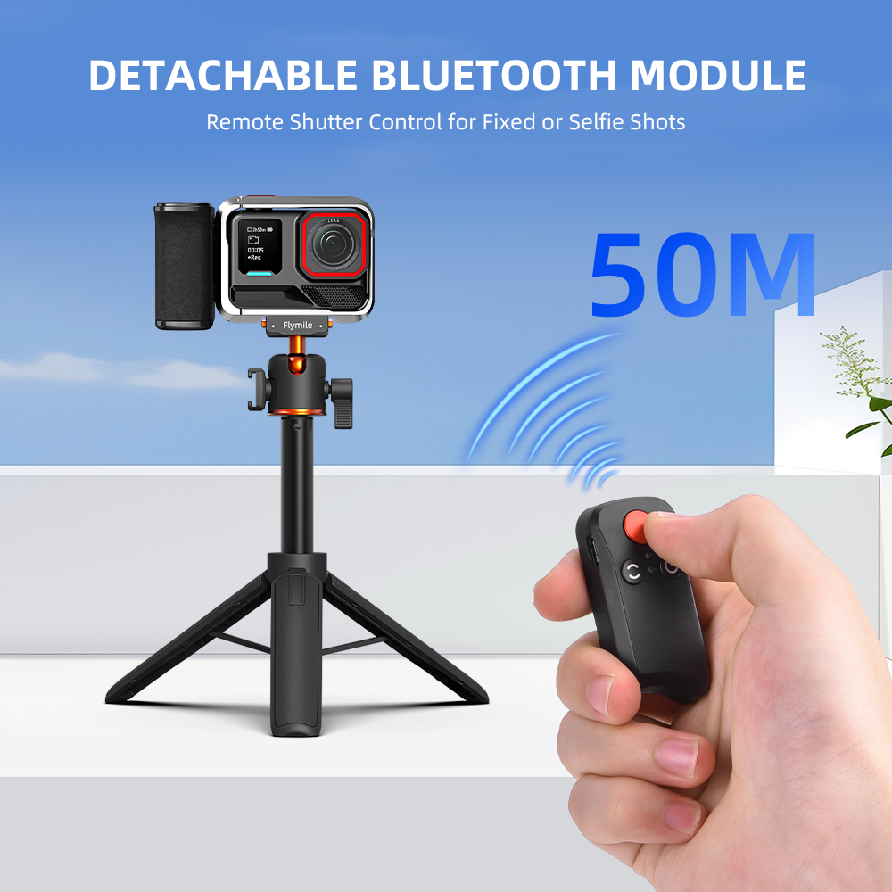 Flymile 50M Bluetooth Grip Han - Photography Grip Insta360 X5 recensie en prijs