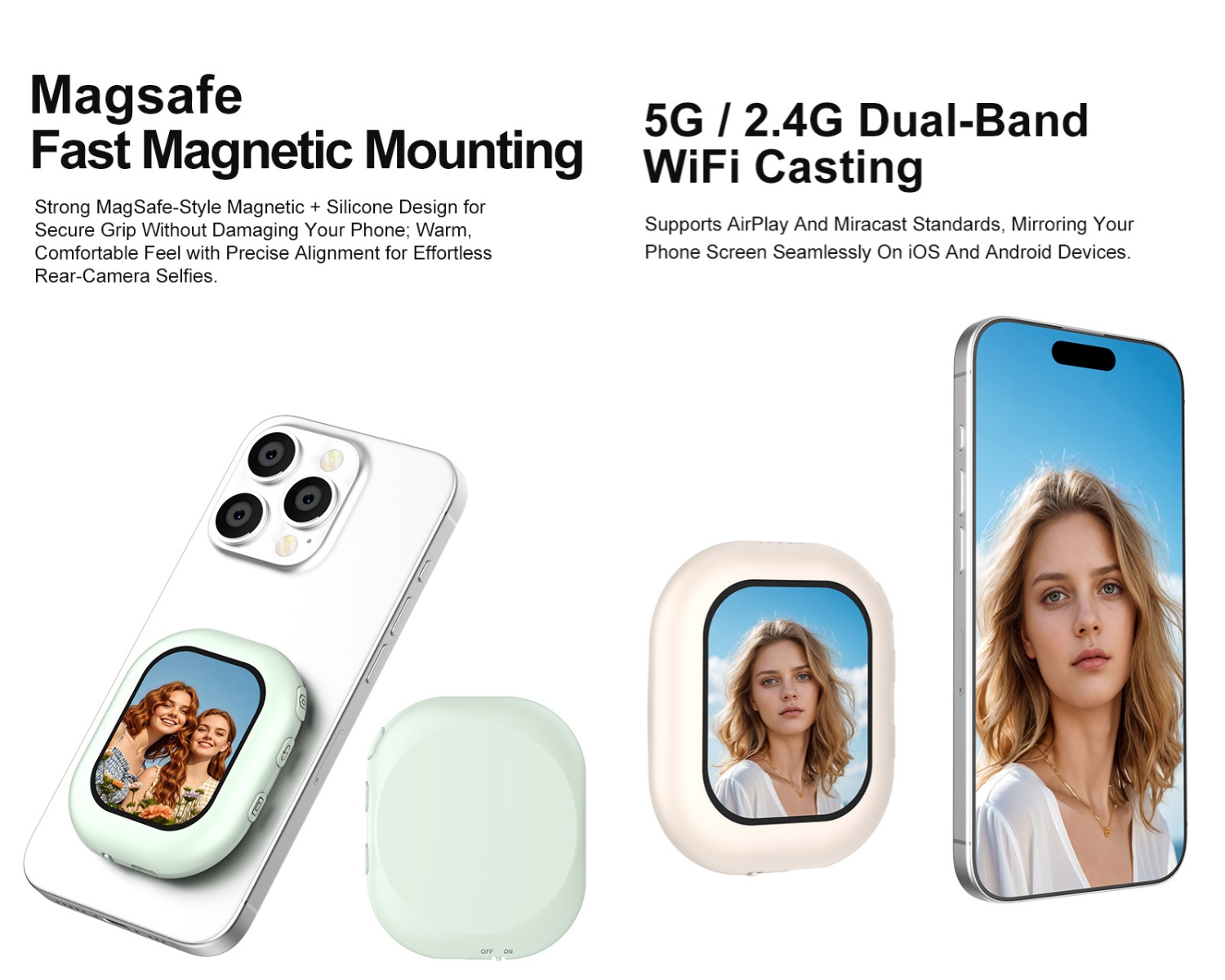 Draadloze mini magnetische sel - Photography Camera recensie en prijs
